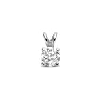 hanger zirkonia 9 mm 14K witgoud