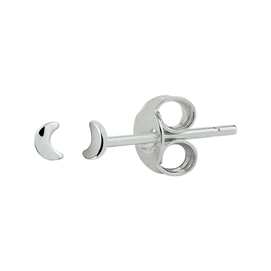 Mondstecker aus Silber rhodiniert