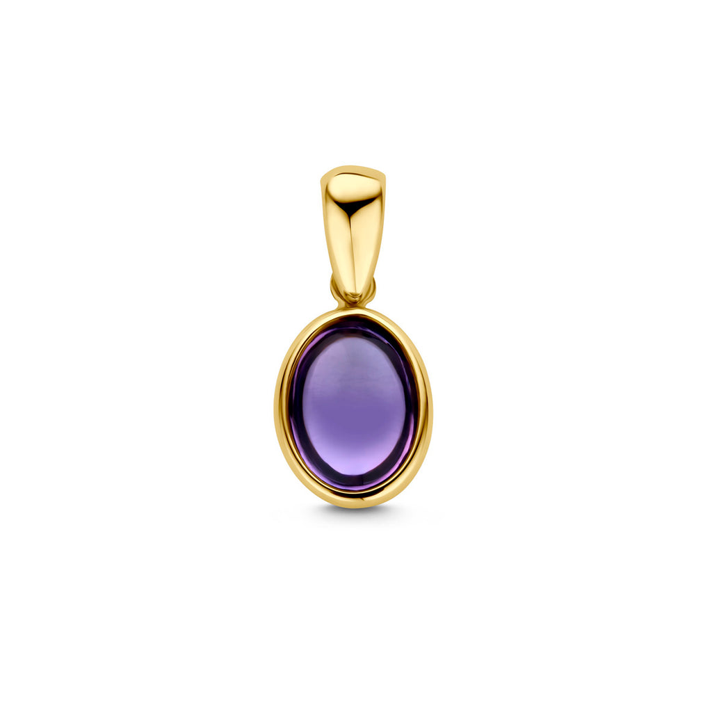 Anhänger Amethyst 14K Gelbgold
