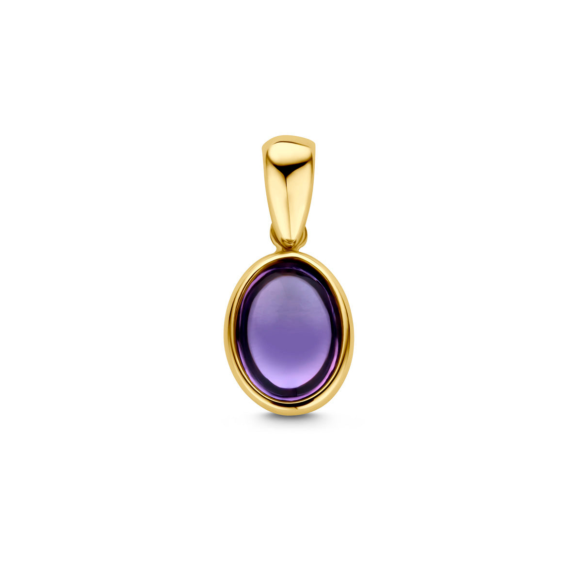 Anhänger Amethyst 14K Gelbgold