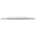 onderplaat wit 380 x 265 x 25 mm pos materialen