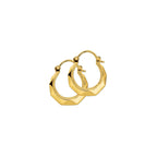 Ohrringe lapidiert 14K Gelbgold