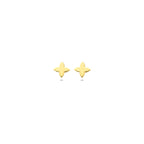 oorknoppen 4 mm 14K geelgoud