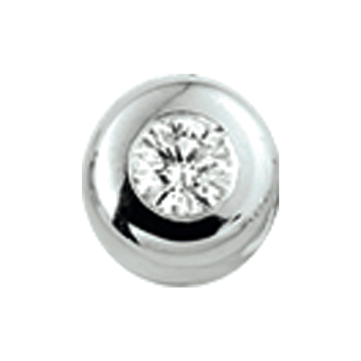Anhänger Diamant H SI 14K Weißgold