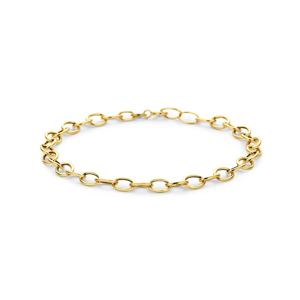 armband 5,5 mm 19 cm 14K geelgoud