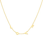 Halskette Love 42 - 45 cm 14K Gelbgold