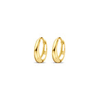 klapoorringen 12,5 mm 14K geelgoud