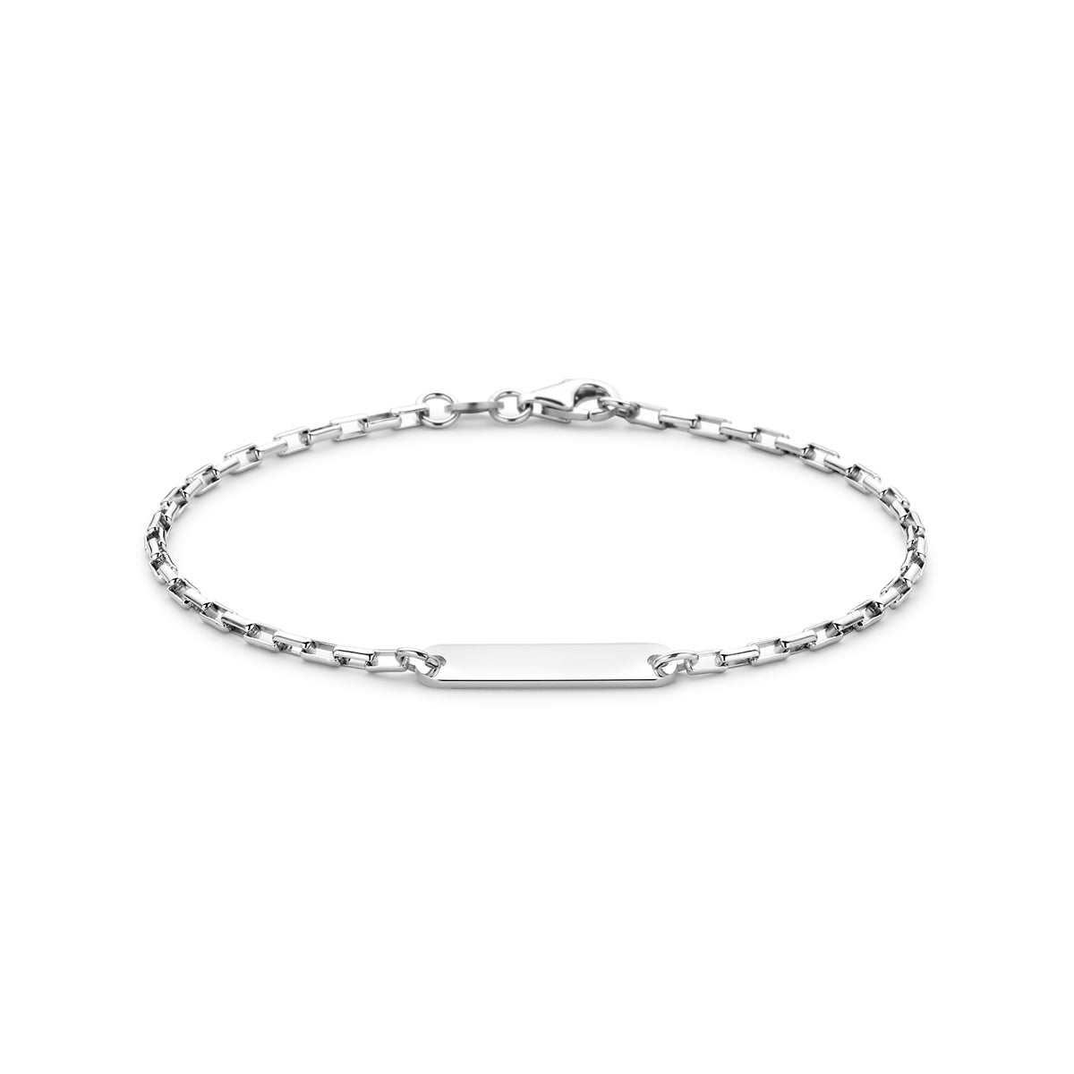 graveerarmband zilver gerhodineerd