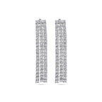 oorhangers zirkonia zilver gerhodineerd