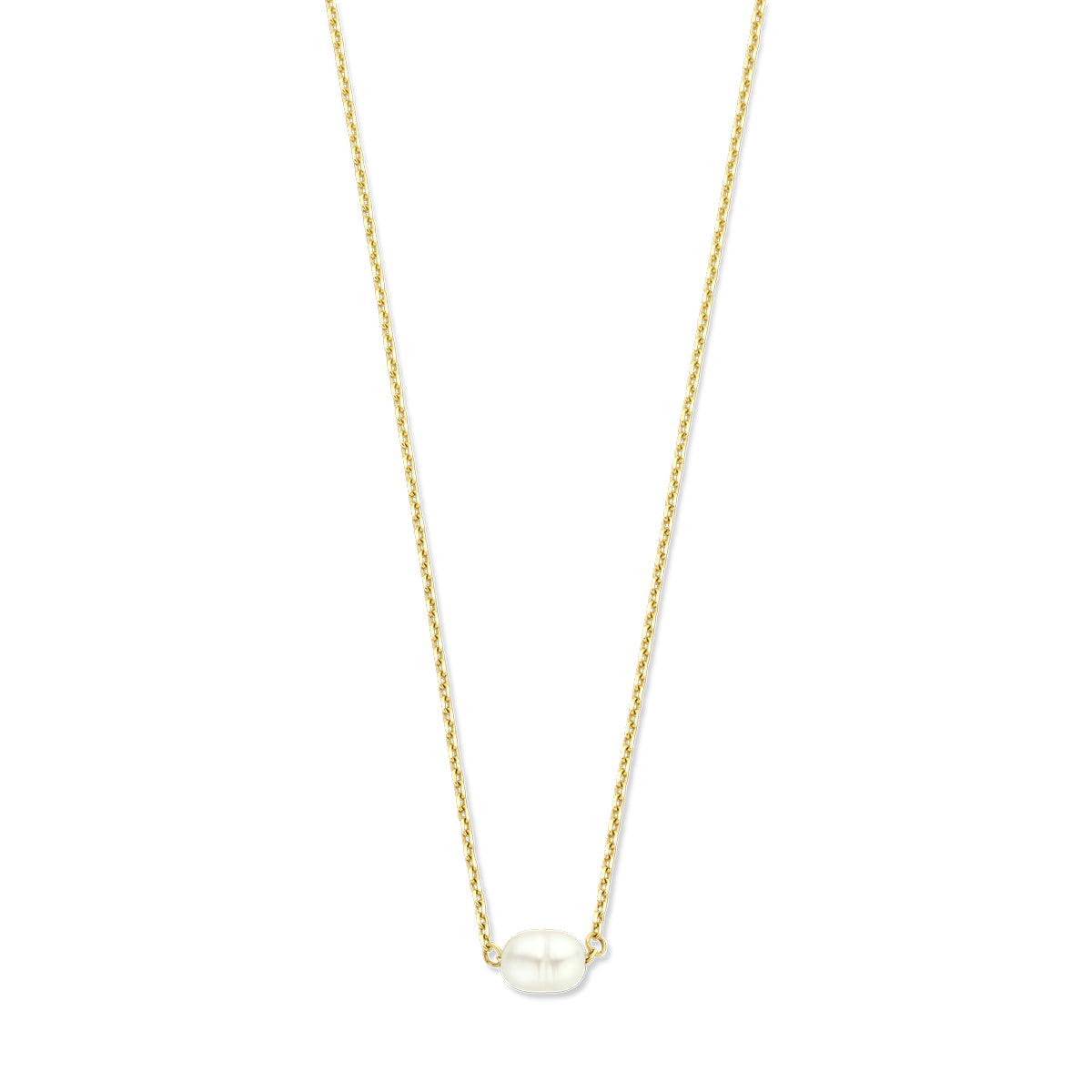Halskette Perle Barock 40 - 42 - 44 cm 14K Gelbgold