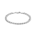 Armband Anker 5,8 mm 21 cm silberweiß