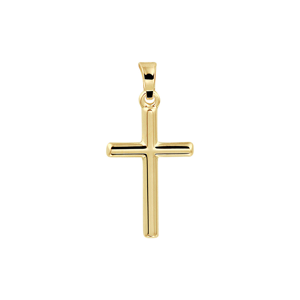 hanger kruis 14K geelgoud