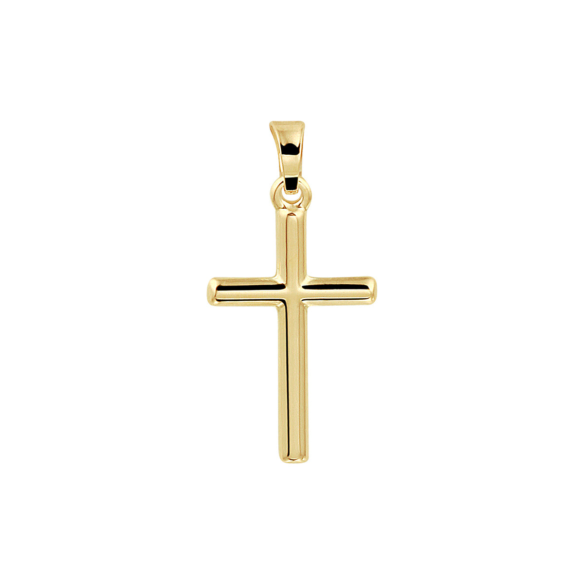 hanger kruis 14K geelgoud