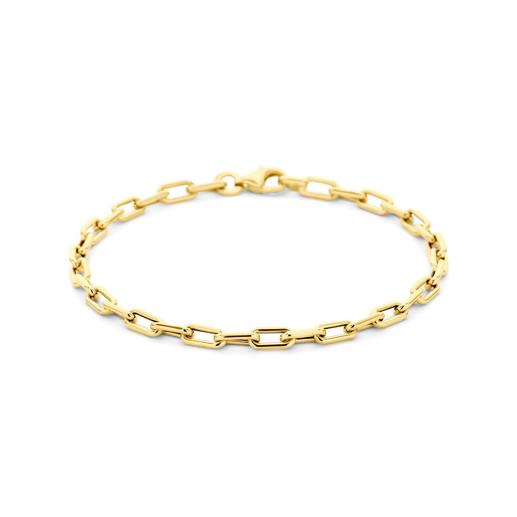 9k armband 3,5 mm 18 cm 9K geel