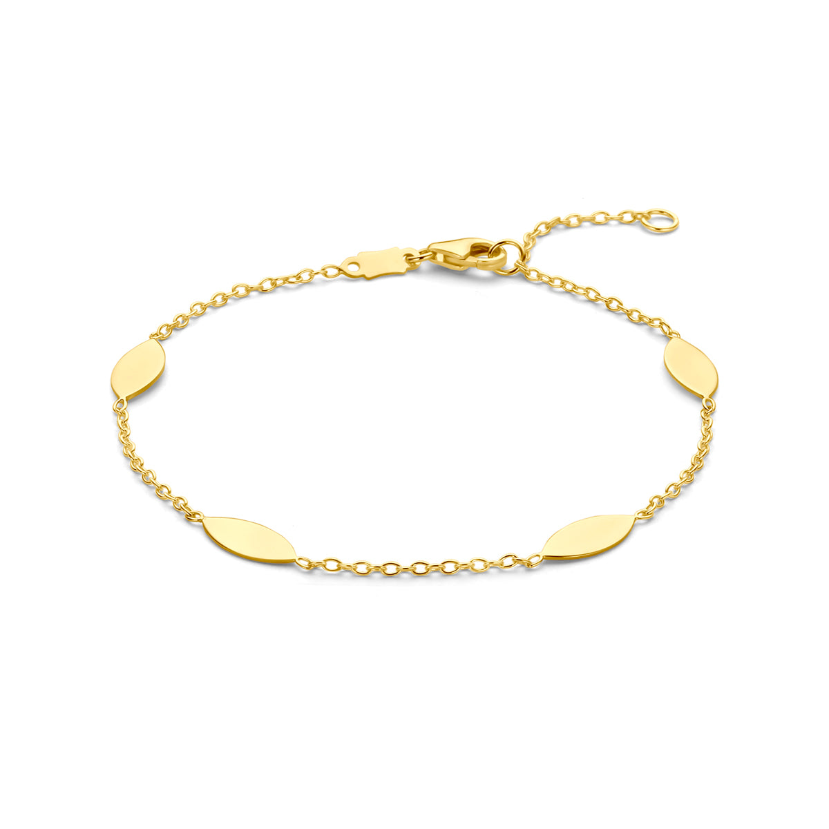 Armband 16 - 18 cm 14K Gelbgold