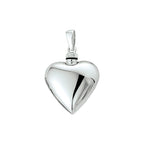 urnhanger hart 20,5 mm zilver gerhodineerd