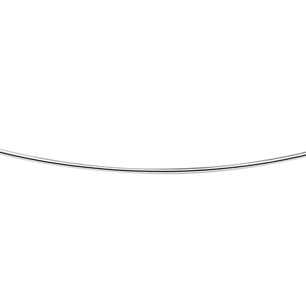 Omega rund ca. 1,0 mm silberweiß