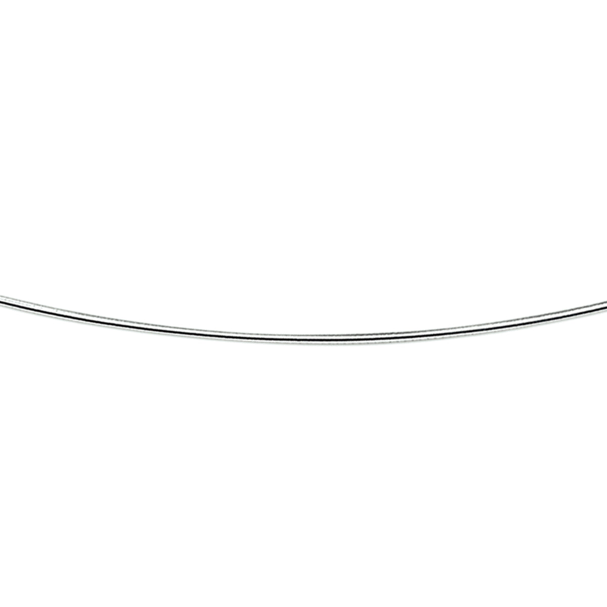 Omega rund ca. 1,0 mm silberweiß