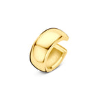 ear cuff 13 mm 1 micron zilver verguld (geel)
