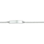 Gravurarmband Gourmetteplatte 4,2 mm silberweiß