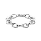 Armband 12,5 mm 19 cm Silber rhodiniert