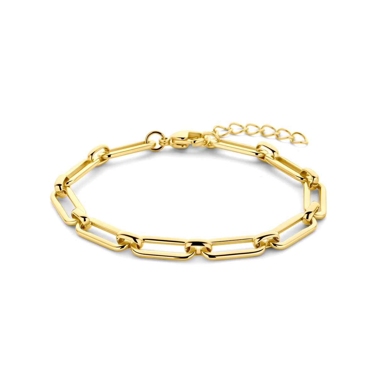 Armband Ionenplattierung 5,5 mm 17 + 3 cm Edelstahl