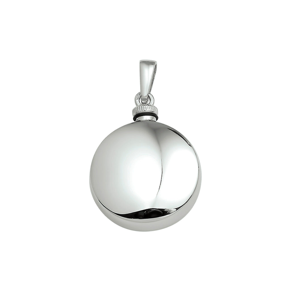 urnhanger 21,5 mm zilver gerhodineerd