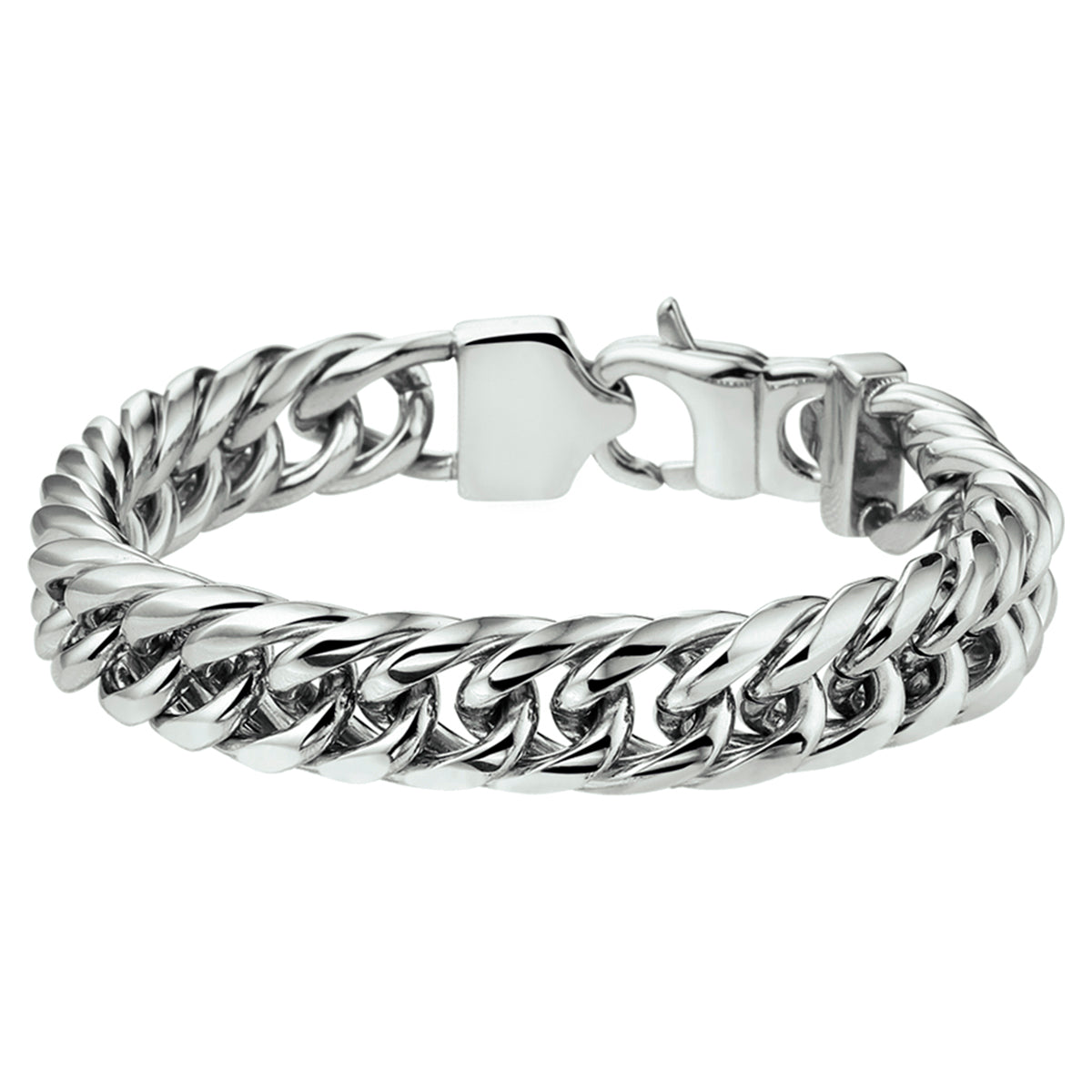 Armband Double Gourmet 11 mm Edelstahl