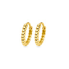 Creolen Kügelchen 13,5 mm 14K Gelbgold
