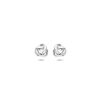 oorknoppen knoop 6 mm zilver gerhodineerd