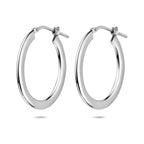 oorringen buis 1,5 mm zilver gerhodineerd
