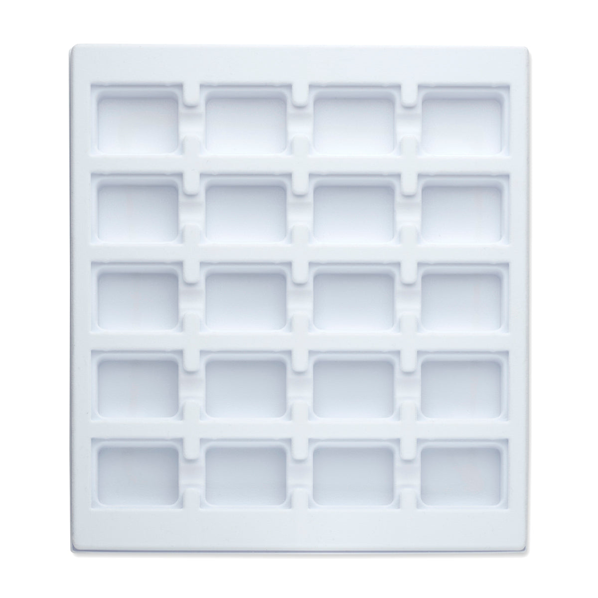 opmaaktray carrousel 245 x 220 mm wit pos materialen