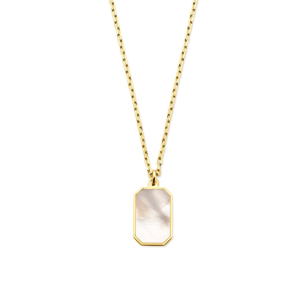 Halskette Perlmutt 40 - 42 - 44 cm 14K Gelbgold