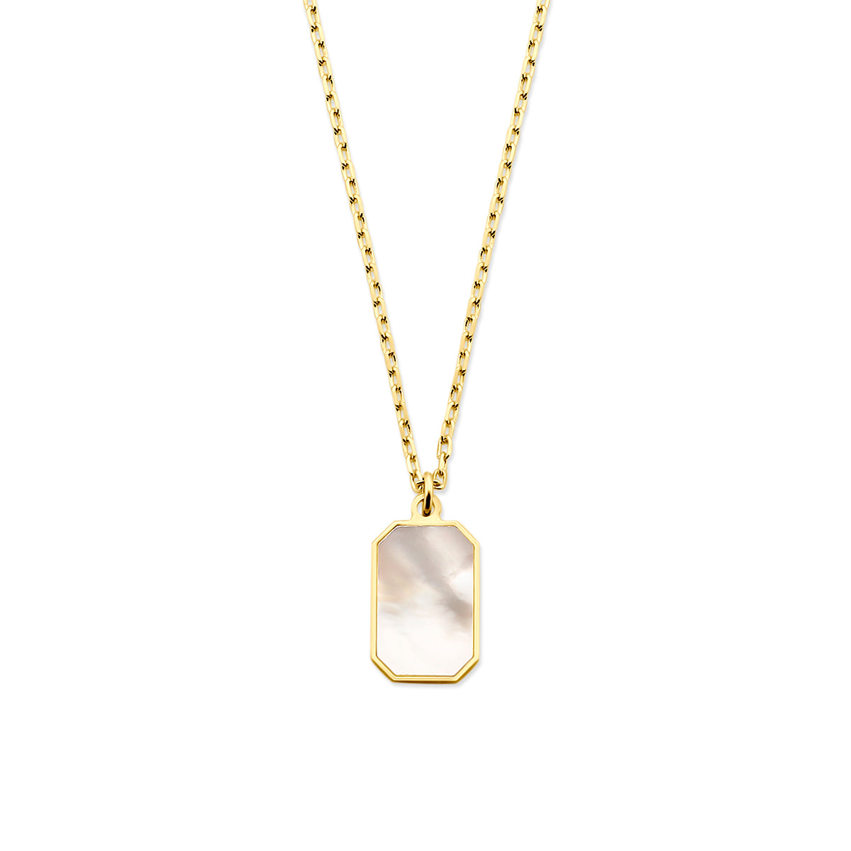 Halskette Perlmutt 40 - 42 - 44 cm 14K Gelbgold