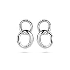 oorhangers schakel zilver gerhodineerd