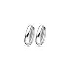 Creolen 15 mm rhodiniertes Silber