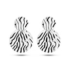 oorhangers reli��f zilver gerhodineerd