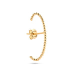 suspender oorbel bolletjes 20,5 mm 14K geelgoud