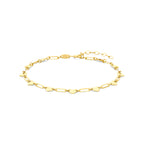 Armband Herzen 16 + 3 cm 14K Gelbgold