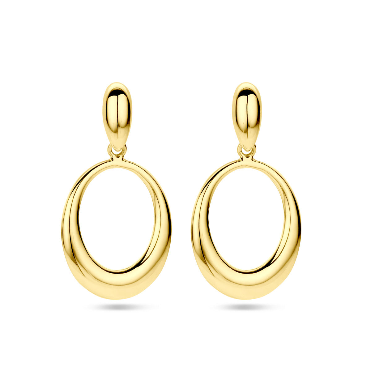 oorhangers 14K geelgoud