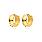9k Klappcreolen 13 mm 9K Gelb