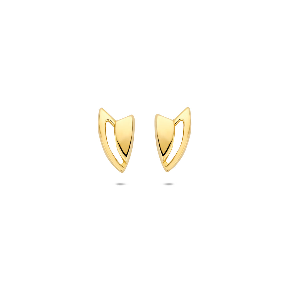 Ohrstecker 10,3 mm 14K Gelbgold