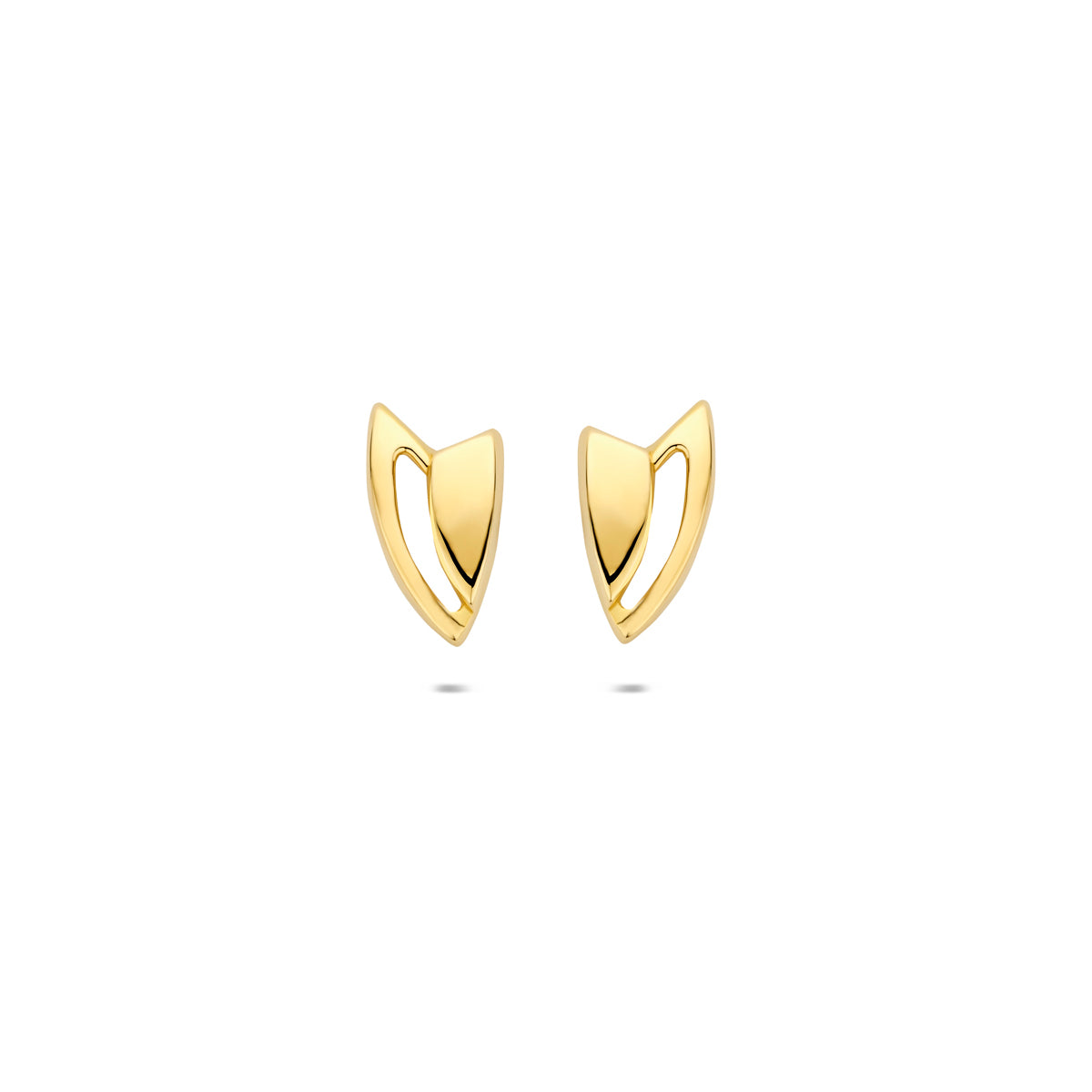 Ohrstecker 10,3 mm 14K Gelbgold