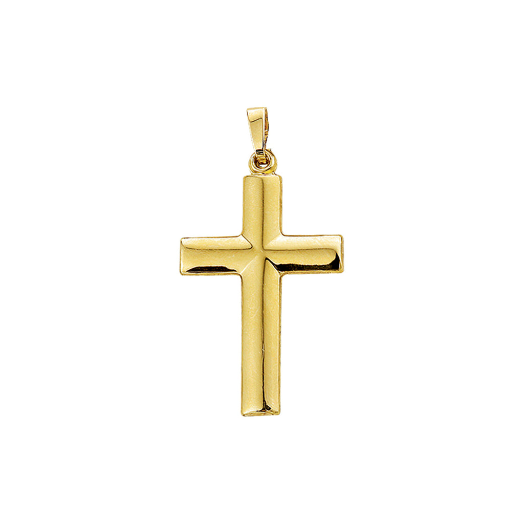 hanger kruis 14K geelgoud