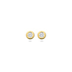 Ohrstecker Zirkonia 14K Gelbgold