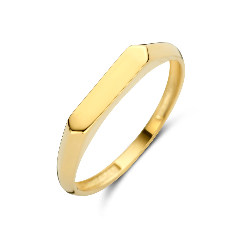 ring 14K geelgoud