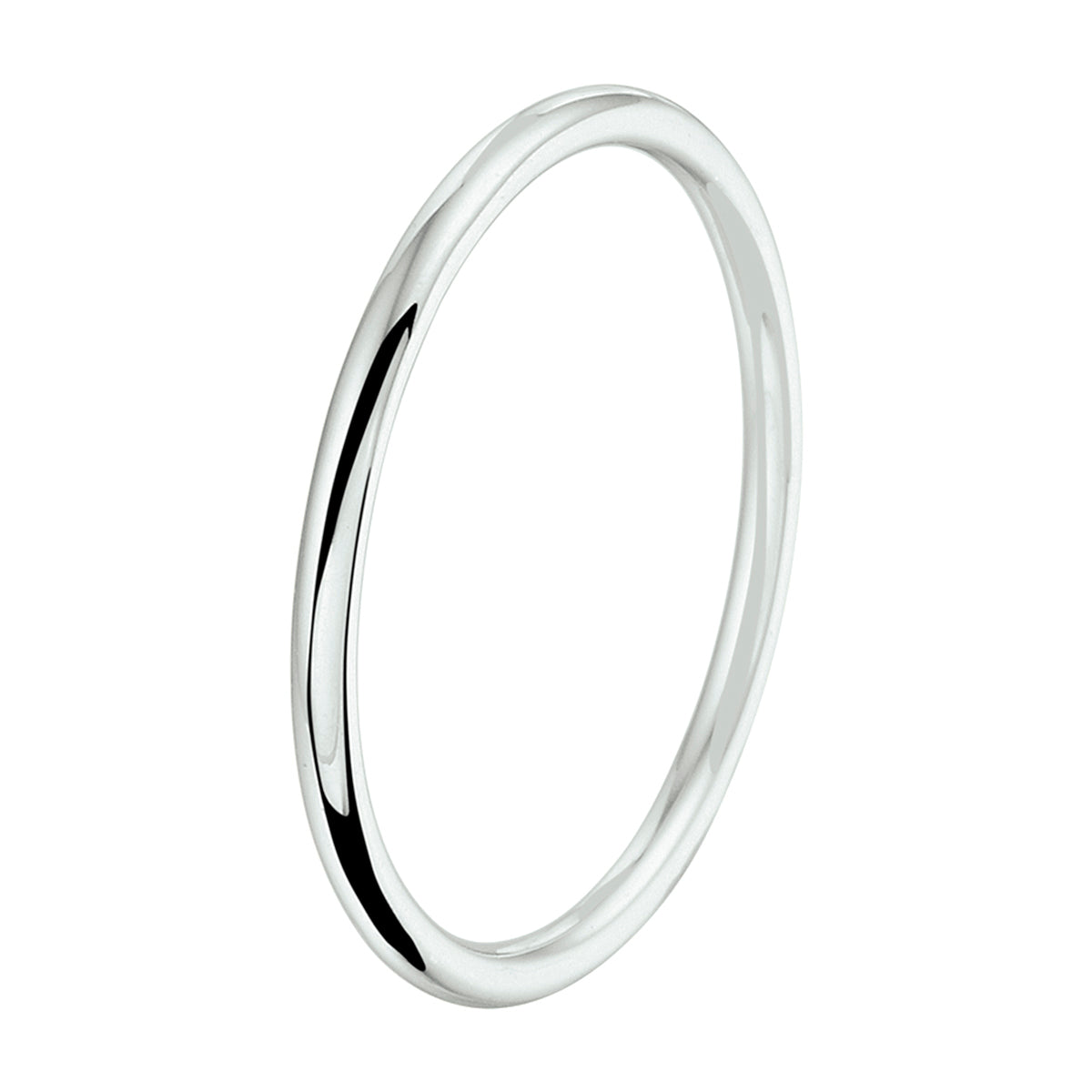 aanschuifring 14K witgoud