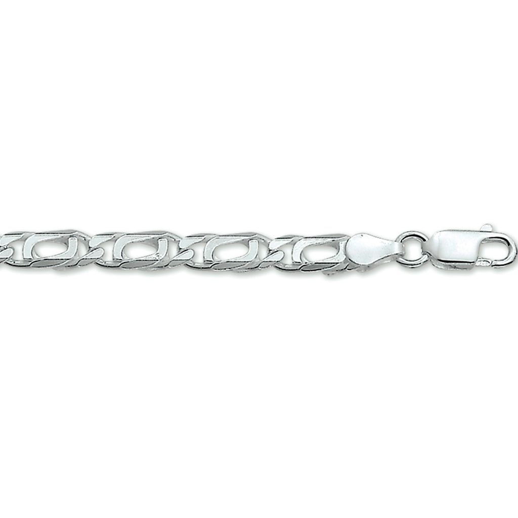 Falkenauge 5,0 mm silberweiß