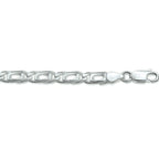 Falkenauge 5,0 mm silberweiß