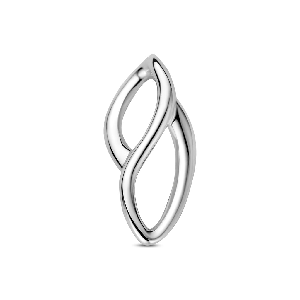 hanger 20 mm zilver gerhodineerd